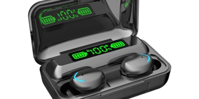 NEW WIRELESS EARBUDS F9 WITH POWER BANK