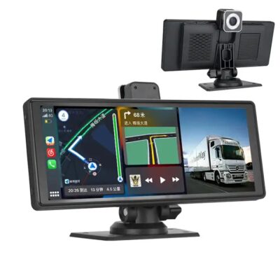 10.26-Inch 4K Smart Screen CarPlay Dashcam and Backup Camera