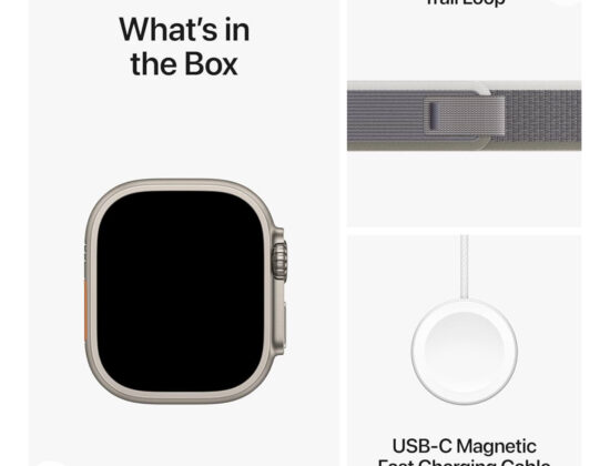 Apple Watch Ultra 2 [GPS + Cellular 49mm] Smartwatch with Rugged Titanium Case